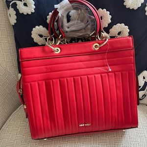 Nine West Red Tote